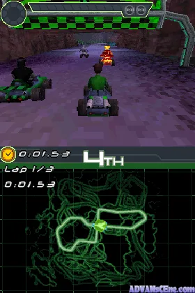 Ben 10 - Galactic Racing (USA) (En,Fr,De,Es,It) screen shot game playing